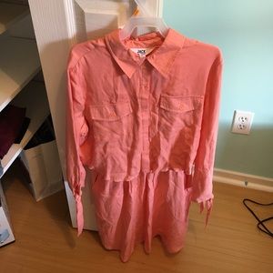 JACK BY BBY DAKOTA CORAL DRESS